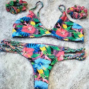 Moana Bikini (Heated Tropics Set) - Med Set - 2 Piece Bikini